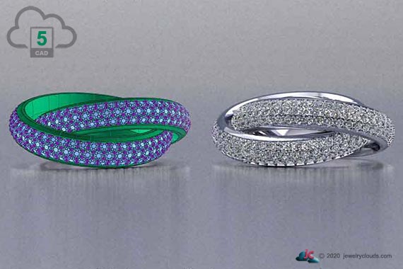 Jewelry Clouds-CAD Designer Service 80 US