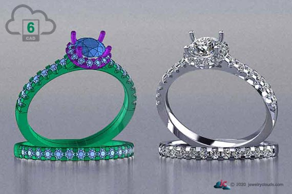 Jewelry Clouds-CAD 3D Designer Service 90 US
