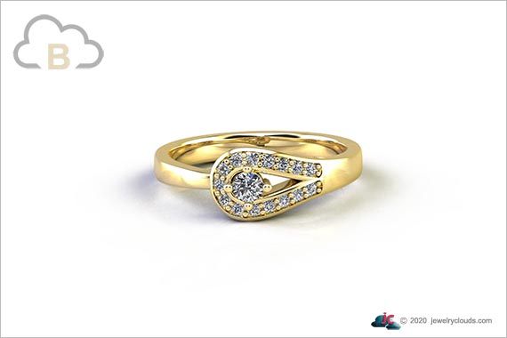 View B 3D Jewelry Rendering Services